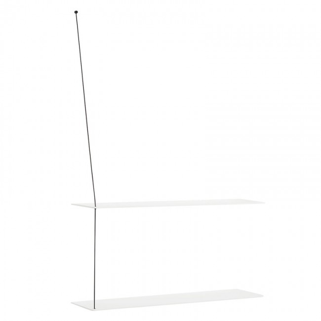 WOUD 우드 Stedge 2.0 shelf 80 cm 화이트 painted oak WD140015