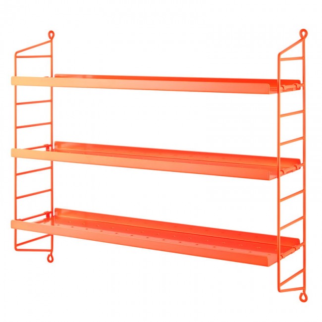 STRING FURNITURE 스트링 Pocket shelf metal neon AK211452