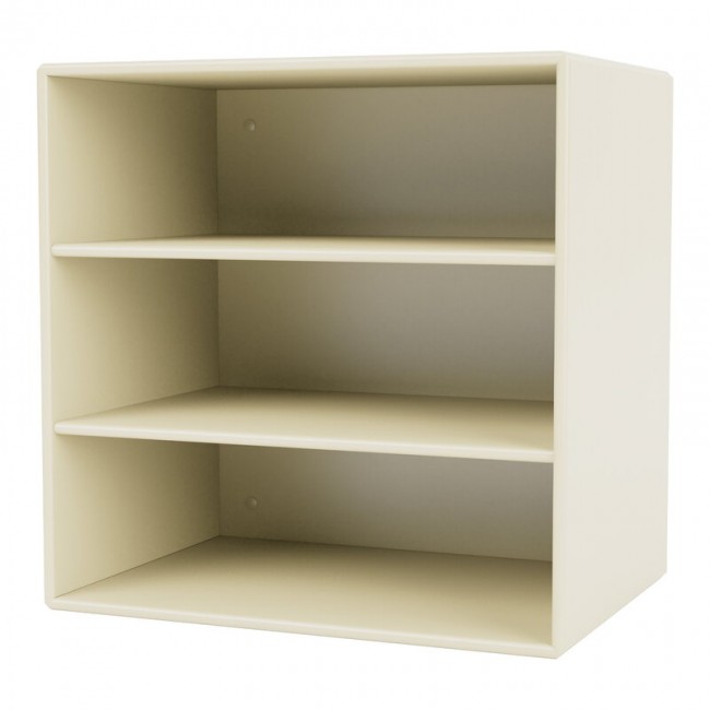 MONTANA FURNITURE 몬타나 Mini module with horizontal shelves 150 Vanilla MON1004-150