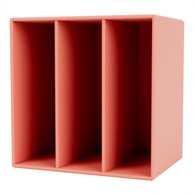 MONTANA FURNITURE 몬타나 Mini module with vertical divisions 151 Rhubarb MON1104-151