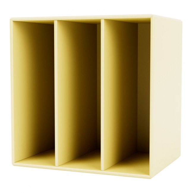 MONTANA FURNITURE 몬타나 Mini module with vertical divisions 159 Camomile MON1104-159