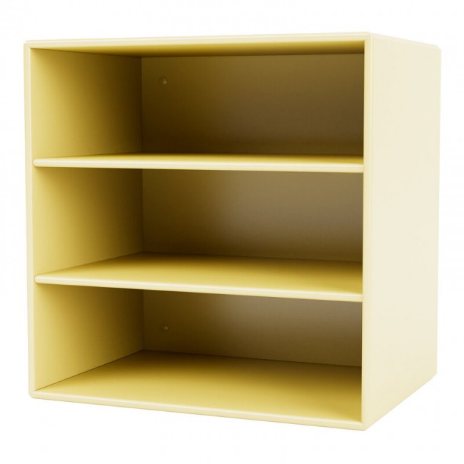 MONTANA FURNITURE 몬타나 Mini module with horizontal shelves 159 Camomile MON1004-159