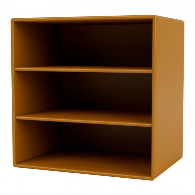 MONTANA FURNITURE 몬타나 Mini module with horizontal shelves 142 Amber MON1004-142