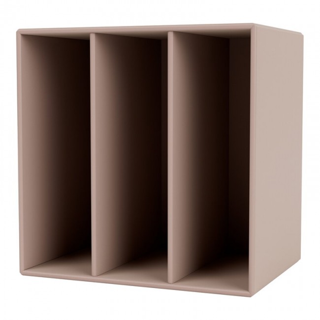 MONTANA FURNITURE 몬타나 Mini module with vertical divisions 137 Mushroom MON1104-137
