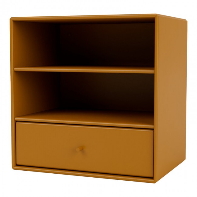 MONTANA FURNITURE 몬타나 Mini module with 1 drawer 142 Amber MON1005-142