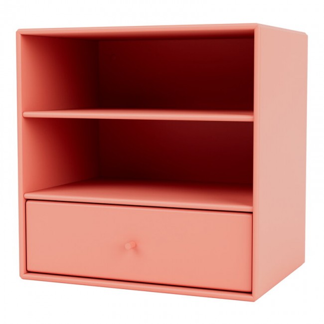 MONTANA FURNITURE 몬타나 Mini module with 1 drawer 151 Rhubarb MON1005-151