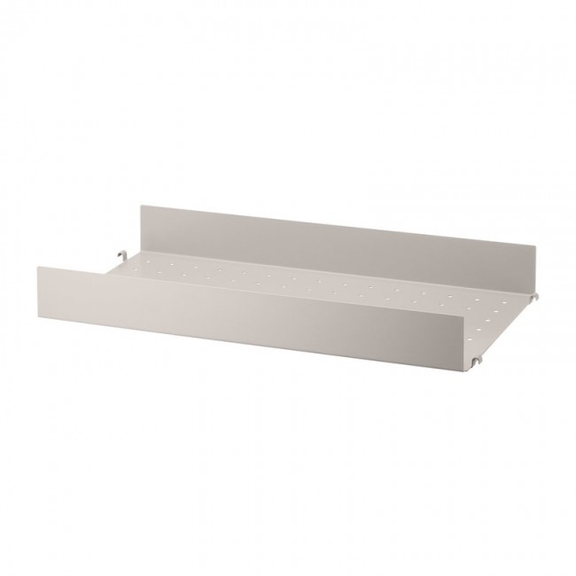 STRING FURNITURE 스트링 metal shelf 58 x 30 cm high beige AK211478