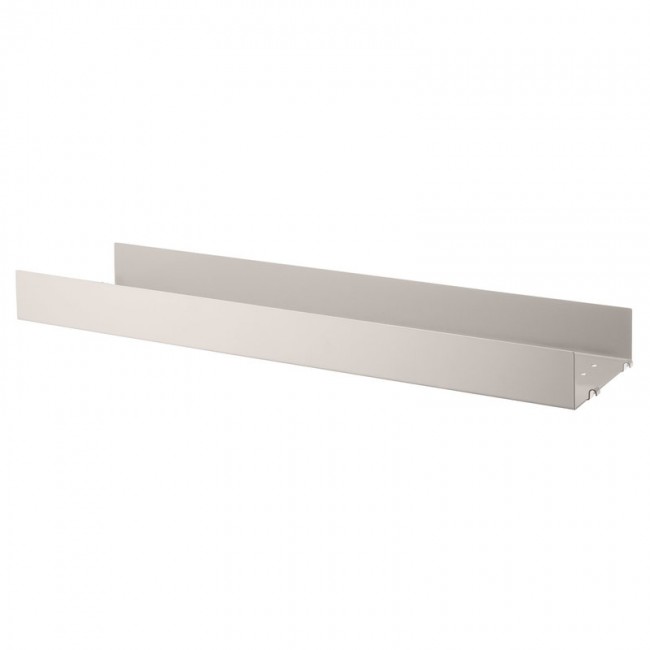 STRING FURNITURE 스트링 metal shelf 78 x 20 cm high beige AK211479