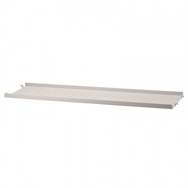 STRING FURNITURE 스트링 metal shelf 78 x 20 cm low beige AK211475