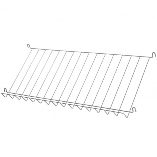STRING FURNITURE 스트링 magazine shelf 78 x 30 cm grey steel AK211192