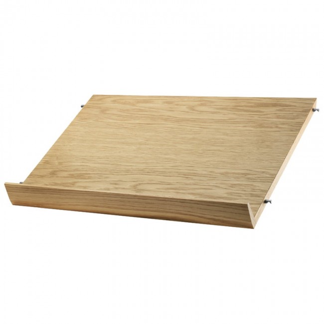 STRING FURNITURE 스트링 magazine shelf 58 x 30 cm oak AK211259