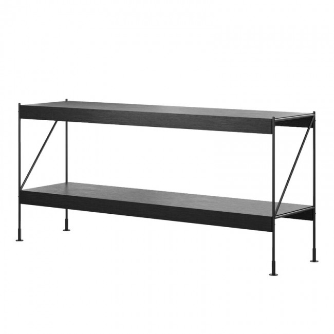 MENU Zet Storage 시스템 H70 블랙 steel - 블랙 오크 MENU Zet Storage System  H70  black steel - black oak 04310