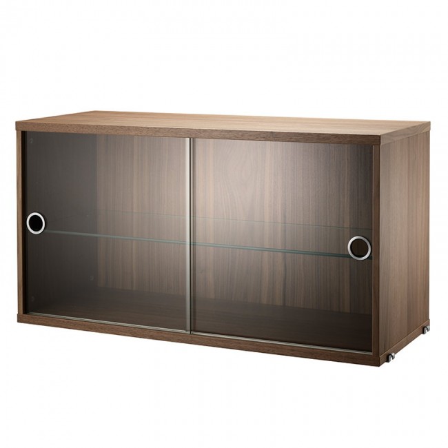 STRING FURNITURE 스트링 display cabinet walnut AK211201