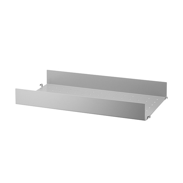 STRING FURNITURE 스트링 metal shelf 58 x 30 cm high grey AK211336