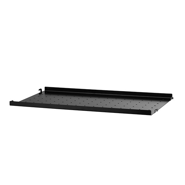 STRING FURNITURE 스트링 metal shelf 58 x 30 cm low 블랙 AK211331