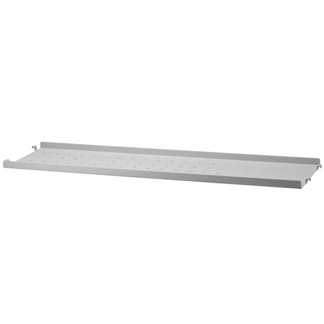STRING FURNITURE 스트링 metal shelf 20 cm low grey AK211391