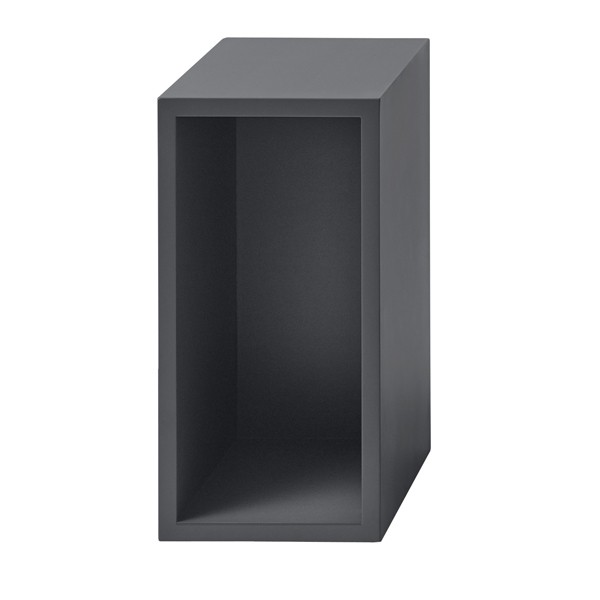 MUUTO 무토 Stacked shelf module with backboard small 다크그레이 MU20513