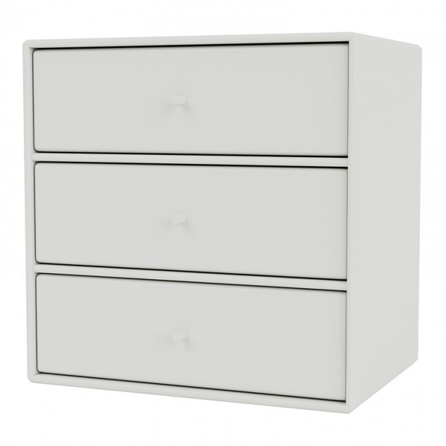 MONTANA FURNITURE 몬타나 Mini module with 3 drawers 09 Nor_dic MON1007-09