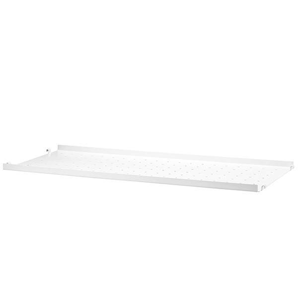 STRING FURNITURE 스트링 metal shelf 78 x 30 cm low 화이트 AK211332