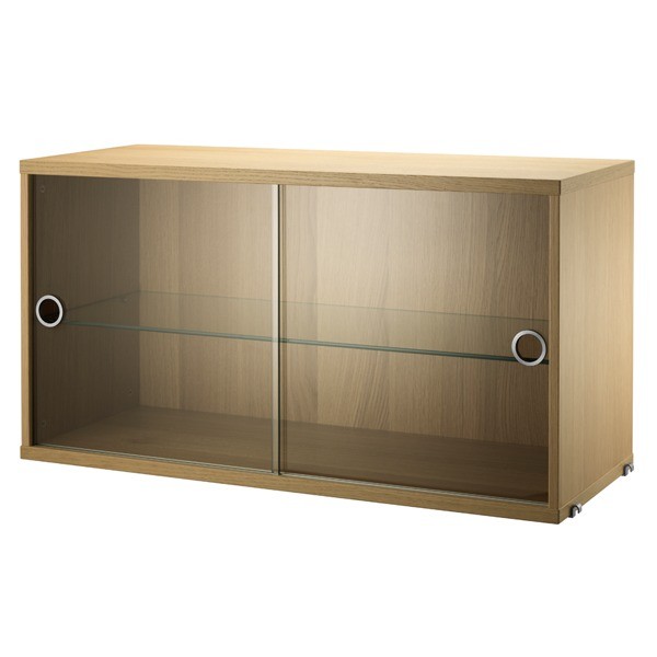 STRING FURNITURE 스트링 display cabinet oak AK211202