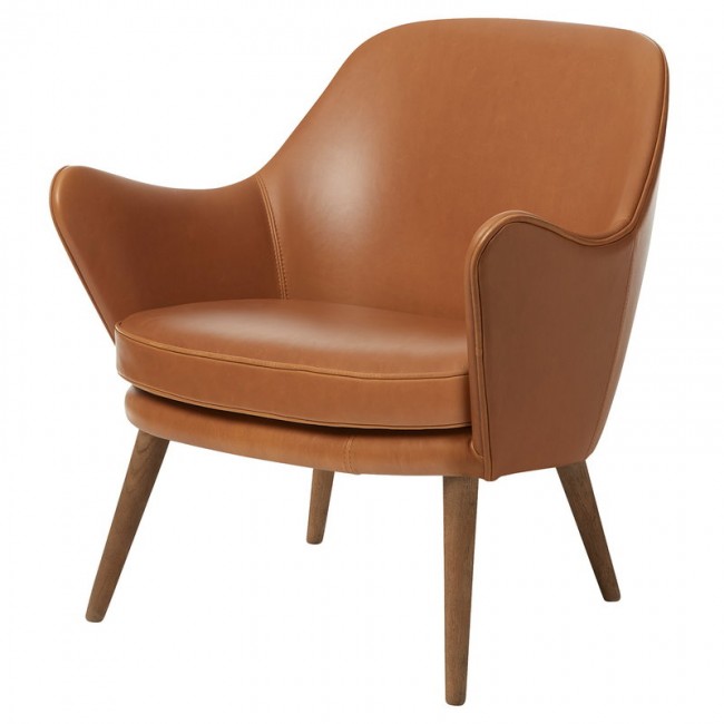 WARM NORDIC 웜 노르딕 Dwell 암체어 코냑 leather WA2201177
