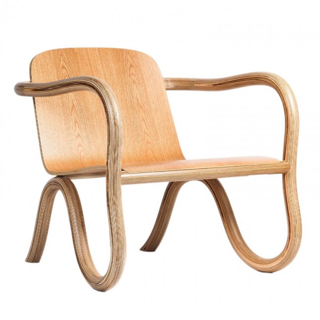 Made by Choice Kolho lounge 의자 oak MCKOL-LOU-OAK
