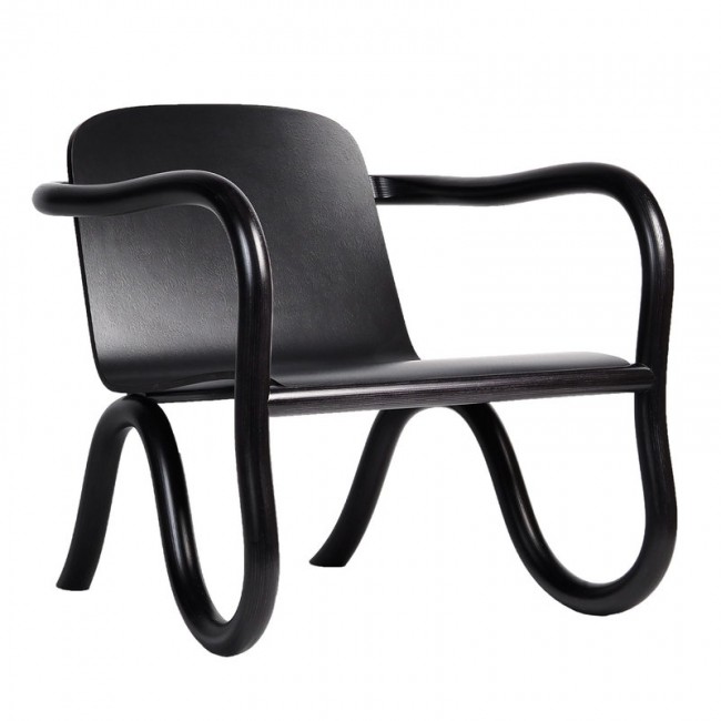 Made by Choice Kolho lounge 의자 블랙 oak MCKOL-LOU-OAK-BLA