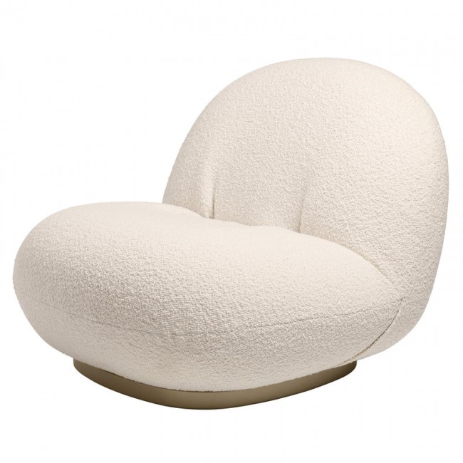 GUBI 구비 Pacha lounge 의자 swivel base Karakorum 001 - 펄 골드 GB10032615-KARA001
