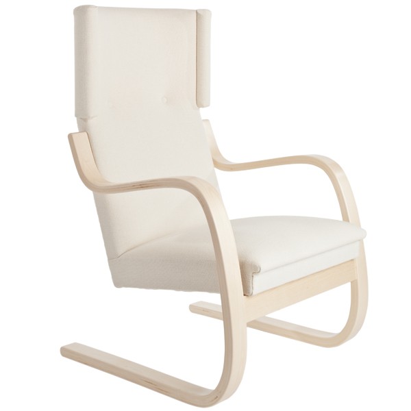 ARTEK 알토 암체어 401 화이트 Artek Aalto armchair 401  white 03954