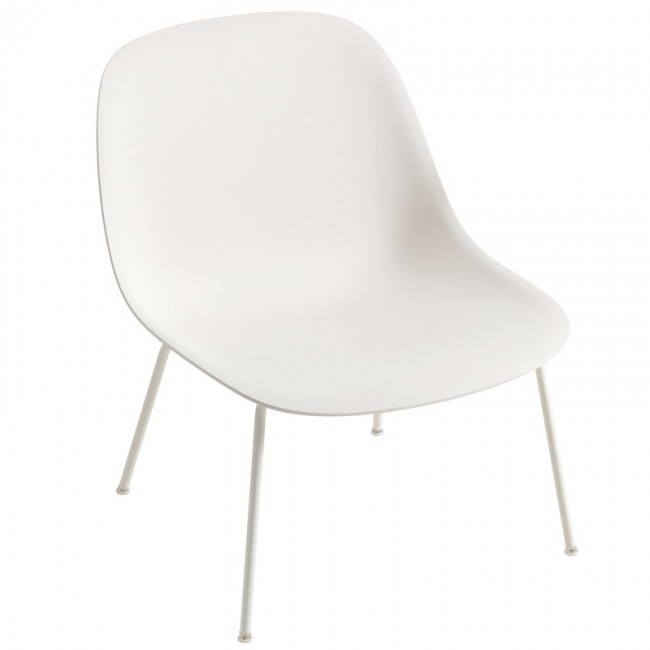 MUUTO 무토 Fiber lounge 의자 튜브 base 화이트 MU25508