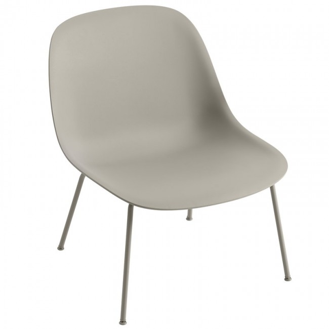 MUUTO 무토 Fiber lounge 의자 튜브 base grey MU25504