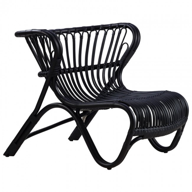 Sika-Design Fox lounge 의자 블랙 SSVB-11-PS
