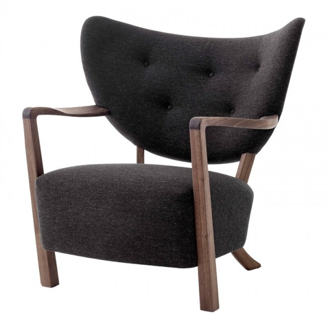 &TRADITION 앤트레디션 Wulff ATD2 lounge 의자 Hallingdal 376 - walnut TR41104201