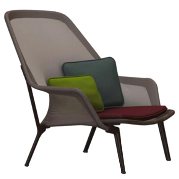 VITRA 슬로우 체어 브라운 - 초콜렛 Vitra Slow Chair  brown - chocolate 03805