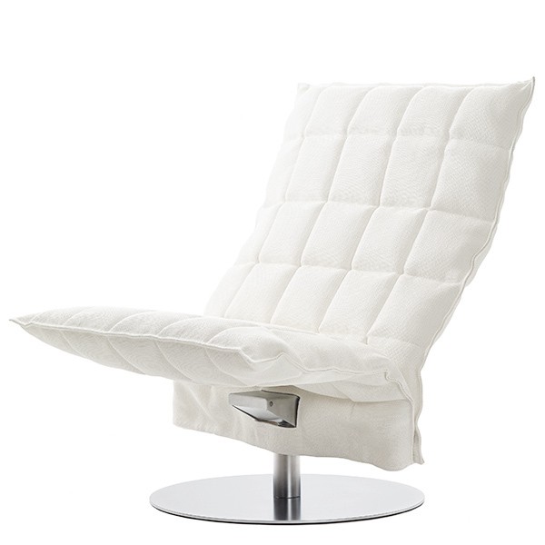 Woodnotes K 의자 swivel base wide 화이트 WN46005-25611
