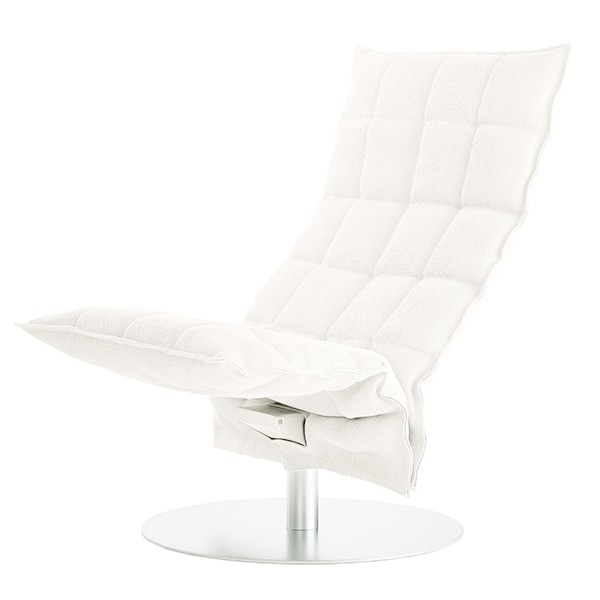 Woodnotes K 의자 swivel base narrow 화이트 WN46007-25611