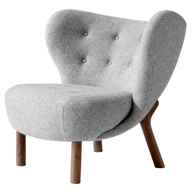 &TRADITION 앤트레디션 Little Petra lounge 의자 Hallingdal 130 - walnut TR69113202
