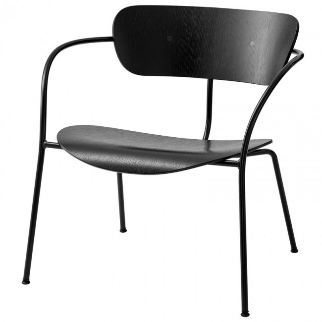&TRADITION 앤트레디션 PAV일리오N AV5 lounge 의자 블랙 oak TR50030094