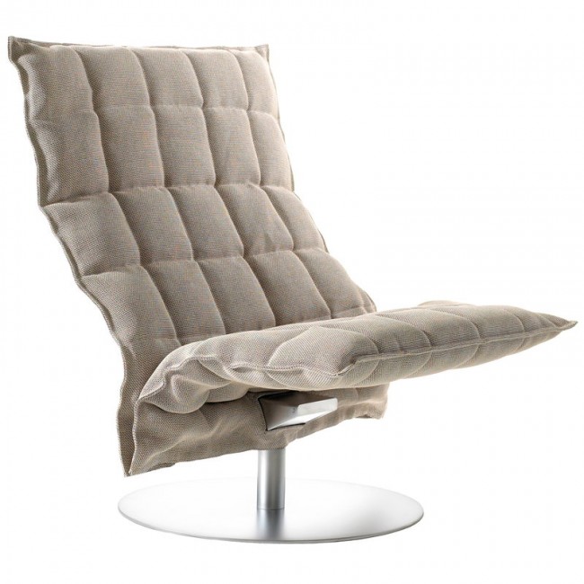 Woodnotes K 의자 swivel base wide STONE/블랙 WN46005-256159