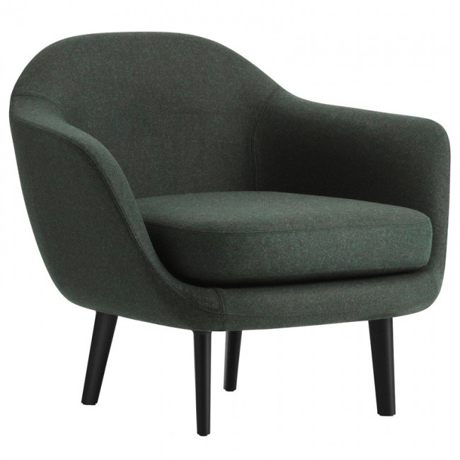 NORMANN COPENHAGEN 노만코펜하겐 Sum 암체어 Synergy - 블랙 legs NC603497