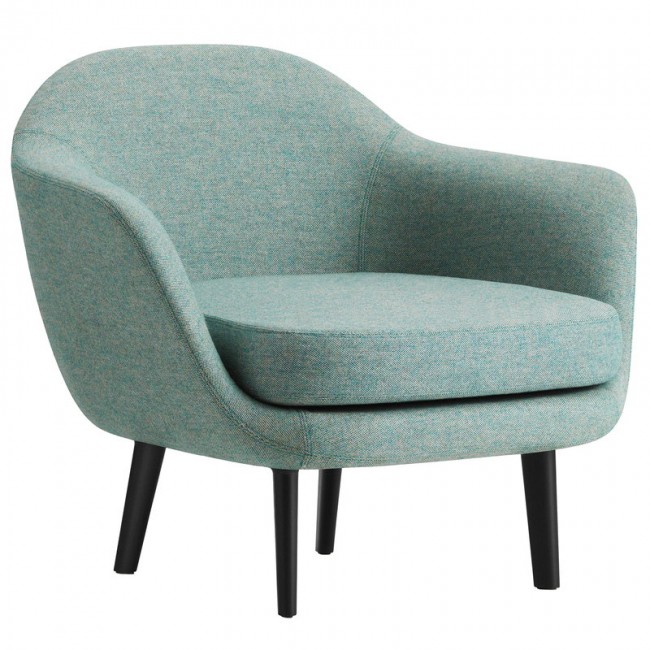 NORMANN COPENHAGEN 노만코펜하겐 Sum 암체어 Main Line Flax - 블랙 legs NC603498