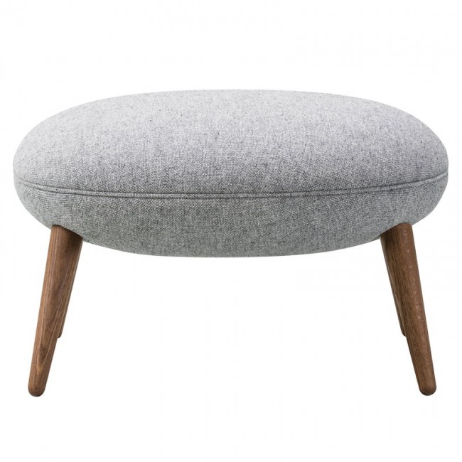 FREDERICIA 프레데리시아 Swoon ottoman Hallingdal 130 - 스모크 oak FRE1771-HALL130-SMO