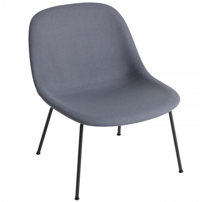 MUUTO 무토 Fiber lounge 의자 튜브 base Divina 154 - 블랙 MU25477-BLCK-154