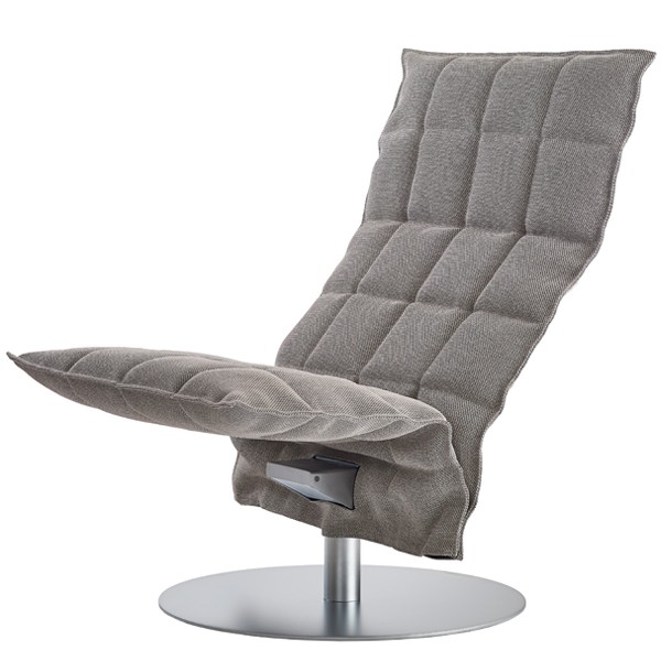Woodnotes K 의자 swivel base narrow STONE/블랙 WN46007-256159