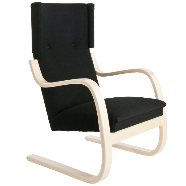 ARTEK 알토 암체어 401 블랙 Artek Aalto armchair 401  black 03721