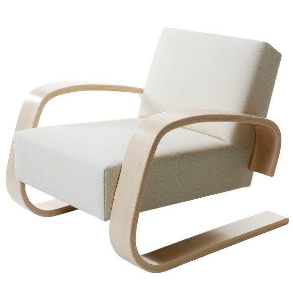 ARTEK 알토 암체어 400 Tank OFF-화이트 Artek Aalto armchair 400 Tank  off-white 03717