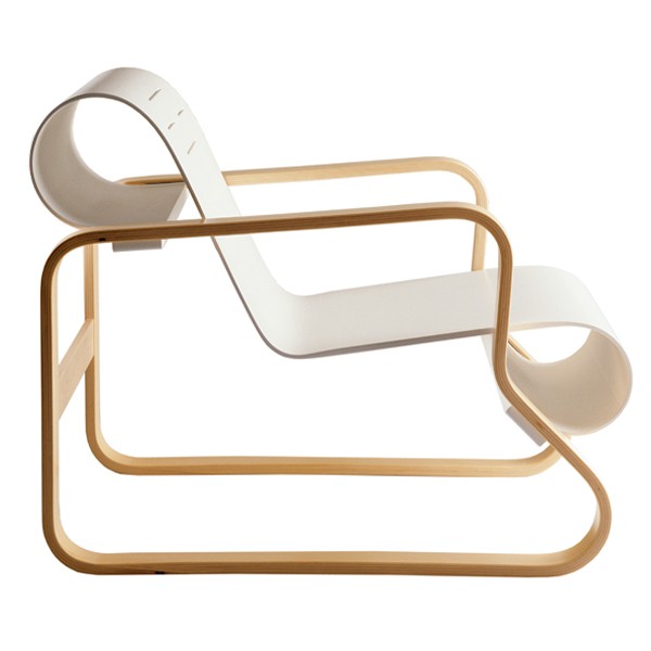 ARTEK 알토 암체어 41 파이미오 화이트 Artek Aalto armchair 41 Paimio  white 03650