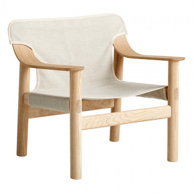 HAY 헤이 Bernard lounge 의자 oak - 캔버스 HA257401
