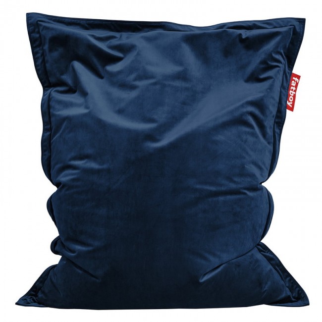 FATBOY 오리지널 Slim 벨벳 bean bag 다크 블루 Fatboy Original Slim Velvet bean bag  dark blue 03607