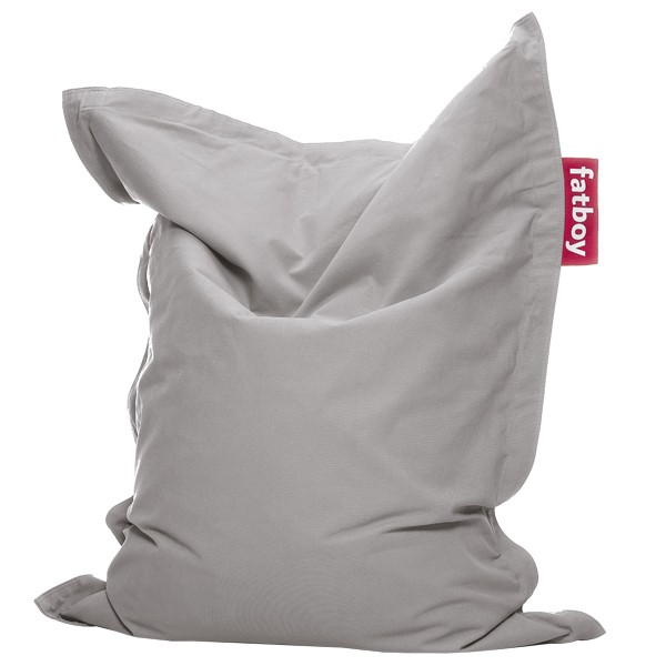 FATBOY Junior 스톤워시드 bean bag 실버 그레이 Fatboy Junior Stonewashed bean bag  silver grey 03576
